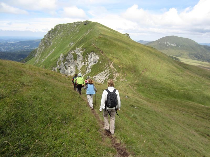 Randonnées à Super Besse.