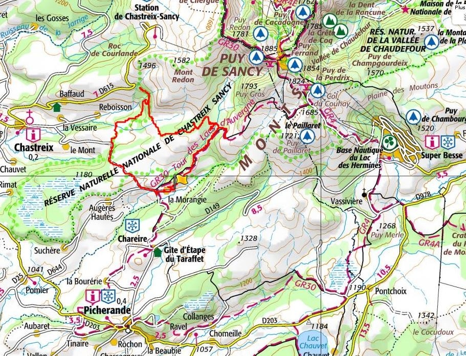 Carte la fontaine salée.