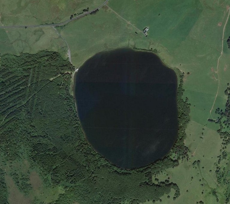 Le lac Chauvet.