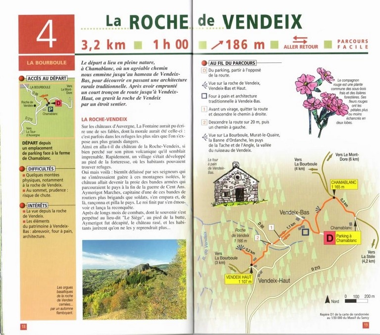 La roche de Vendeix