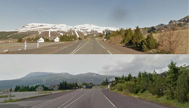 Montagne Super Besse - Eté et Hiver.