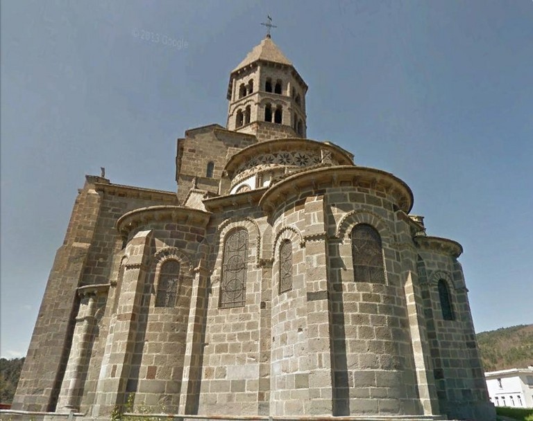 L'église de Saint Nectaire.