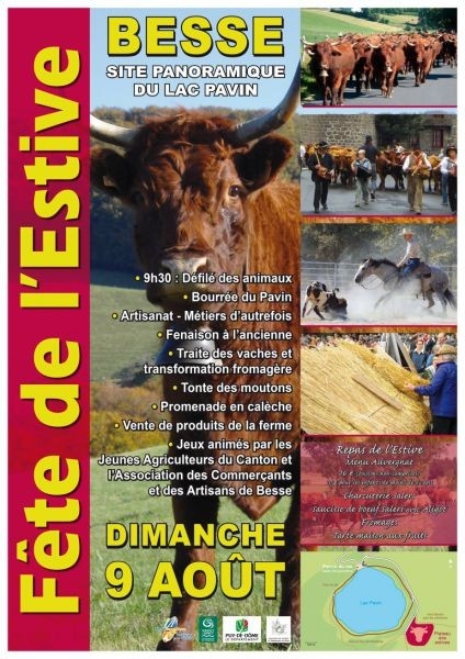 Fête de l'estive à Besse et St Anastaise.