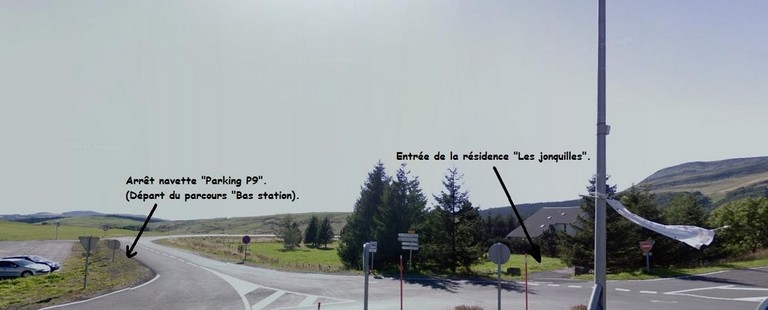 Emplacement résidence - Navette gratuite.