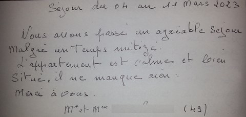 Témoignage 2023