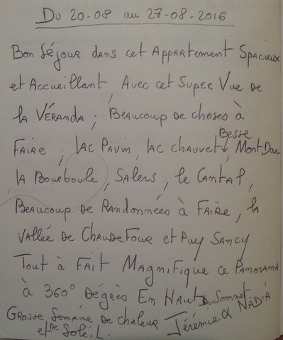 Témoignage.