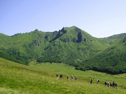 Randonnées à Super Besse.