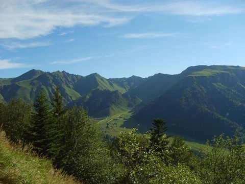 Paysage d'auvergne.