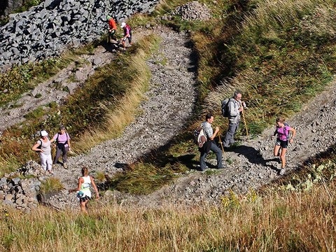 Randonnées à Super Besse.