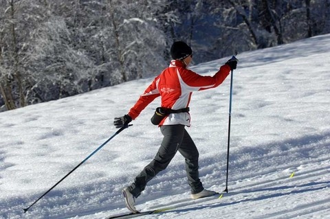 Ski de fond.