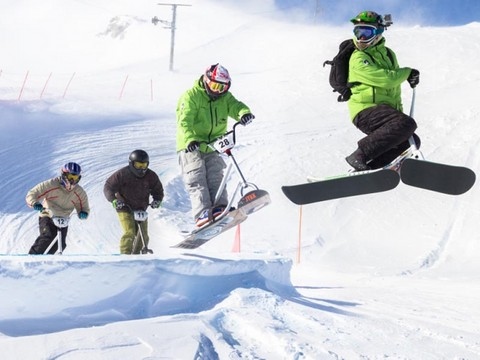Le Snowscoot.