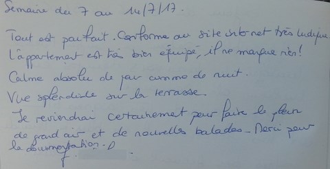Témoignage.