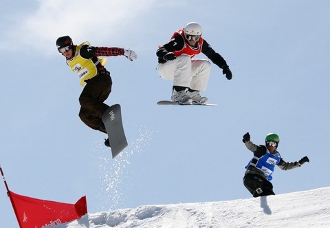 Le Boarder-Cross.