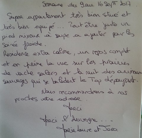 Témoignage.