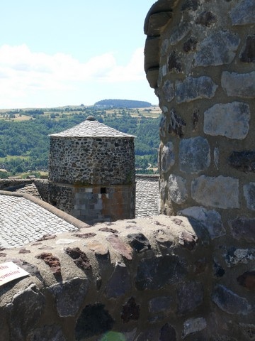 Visite château de Murol.