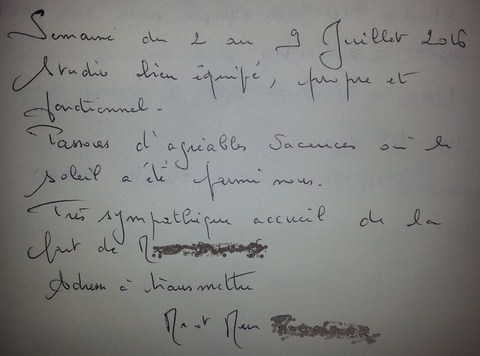 Témoignage.