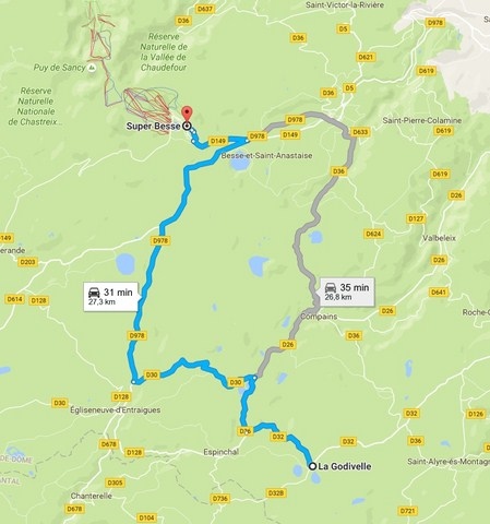 Les lacs de la Godivelle.