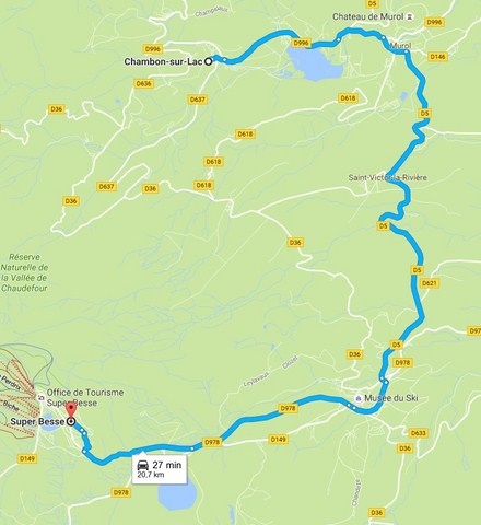 Le lac Chambon.