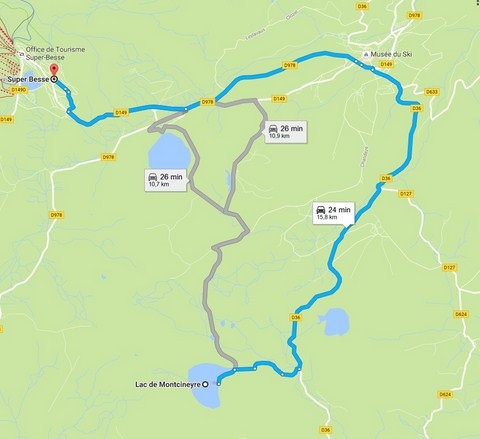 Le lac de Montcineyre.