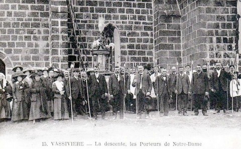 La chapelle de Vassivière (Photo ancienne).