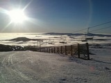 Au dessus des nuages.
