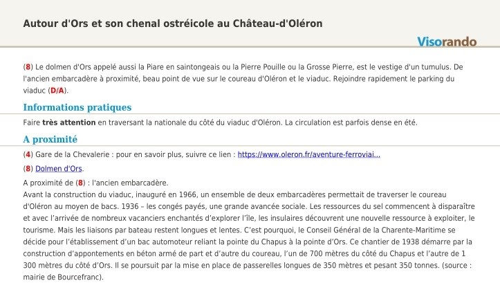 Autour d'Ors et son chenal ostréicole au Château-d'Oléron