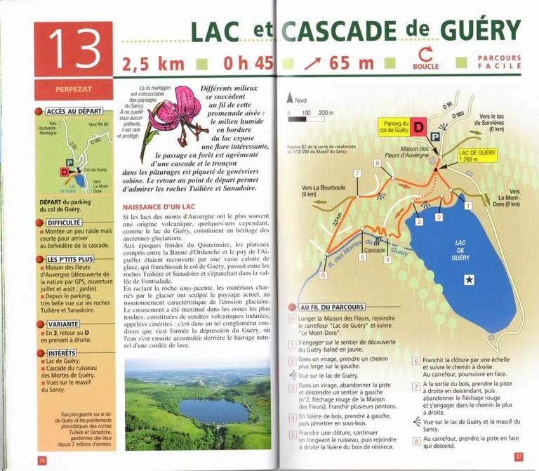 Lac et cascade de Guéry