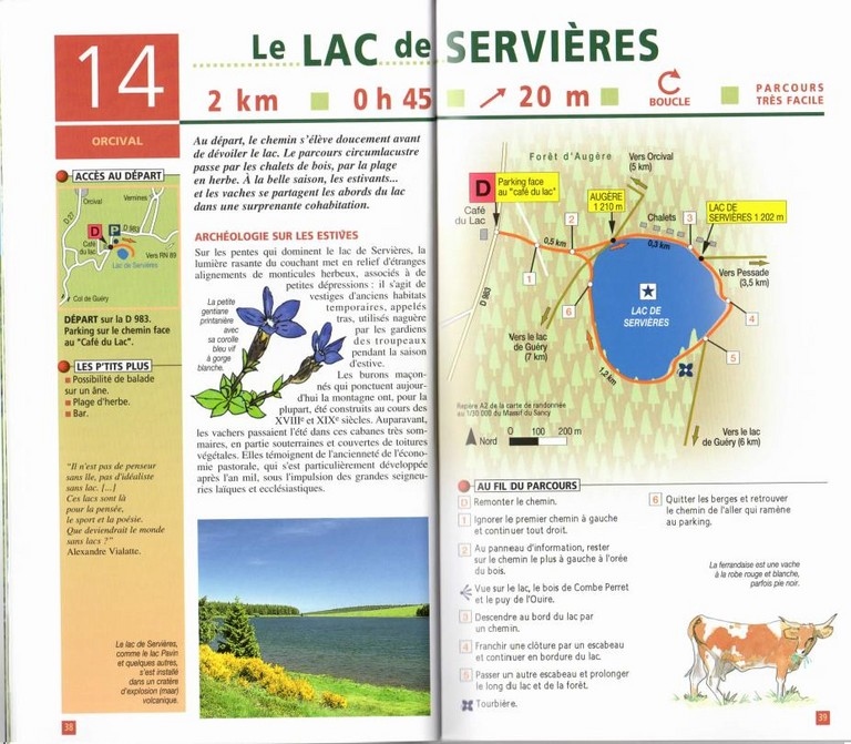 Le lac de Servières