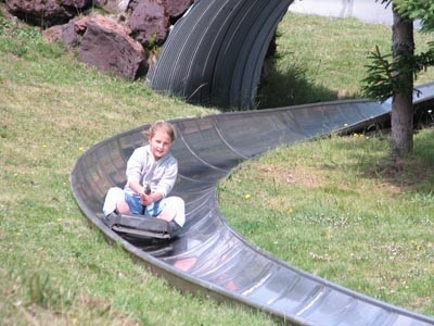Luge d'été à Super Besse.