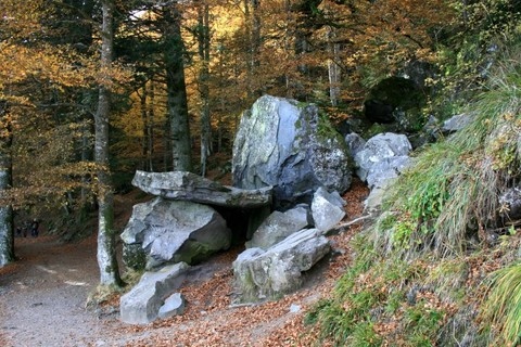 Le lac Pavin - Chaise du diable